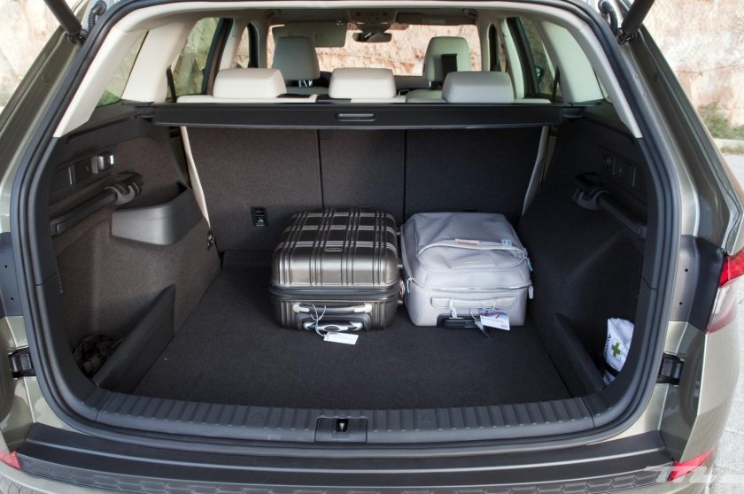 Skoda Kodiak багажник