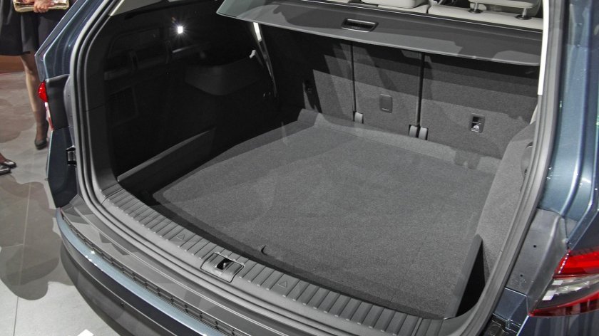 Шкода Кодиак багажник