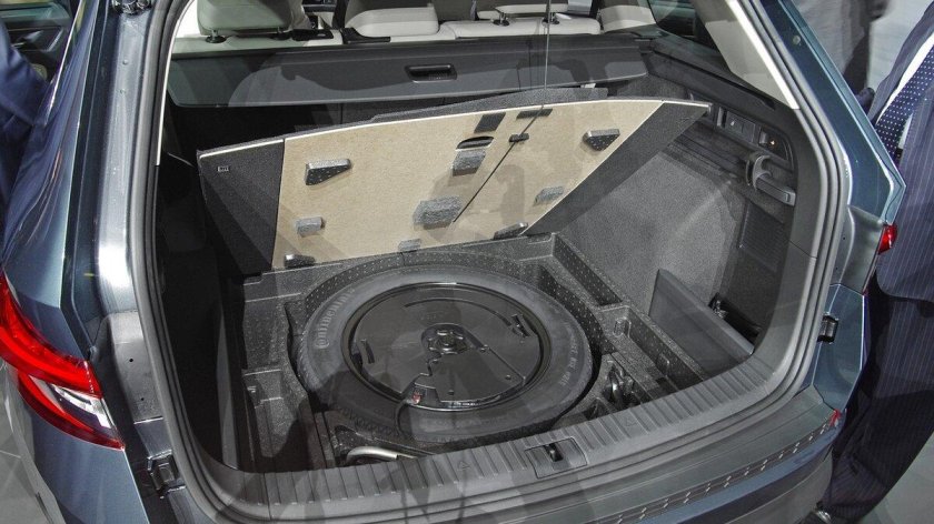 Шкода Кодиак багажник