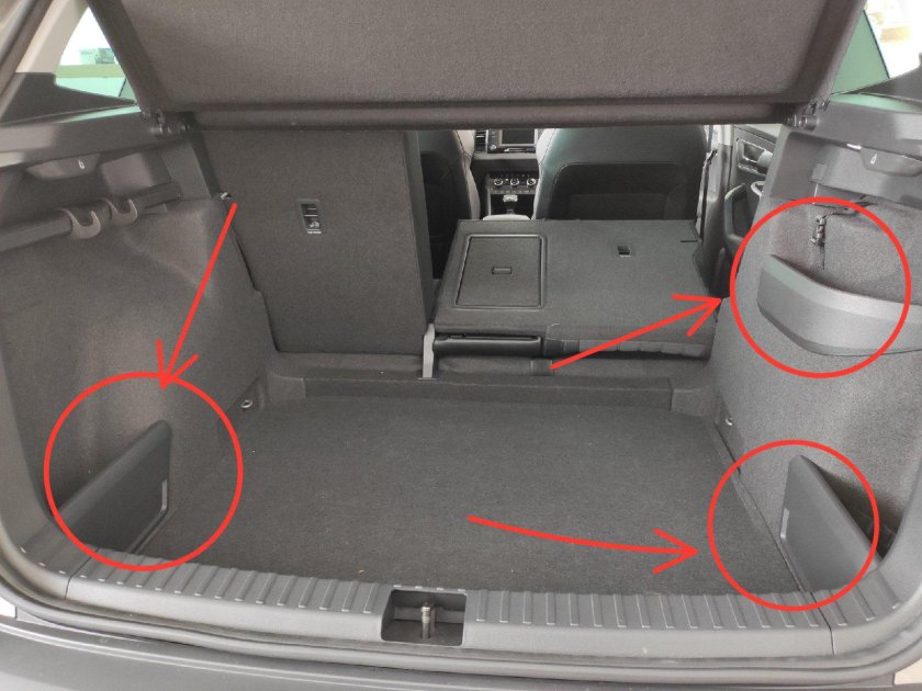 Skoda Karoq багажник