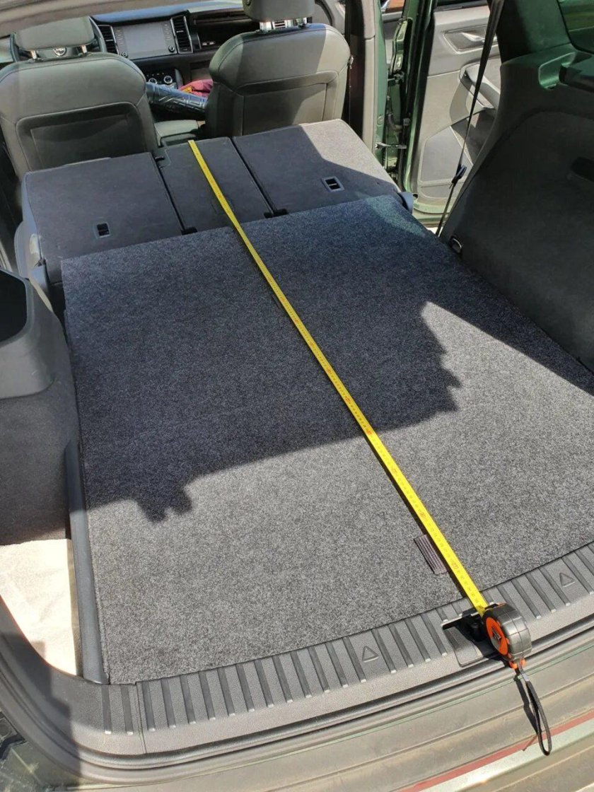 Skoda Kodiaq салон багажник