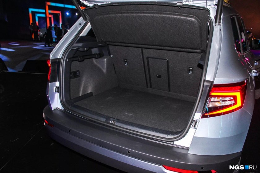 Skoda Karoq багажник