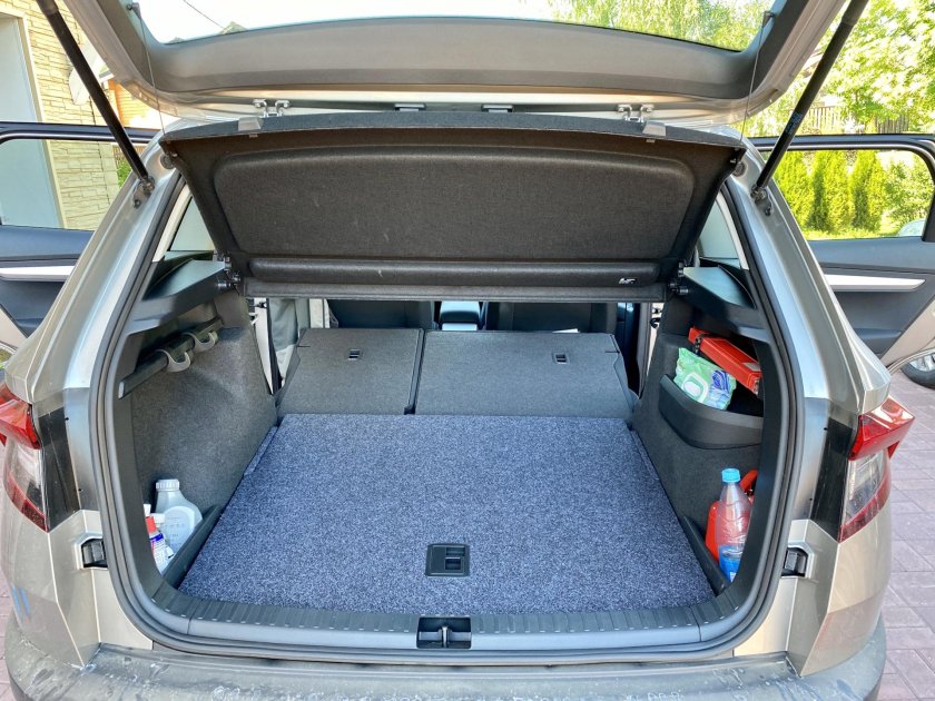 Skoda Karoq багажник