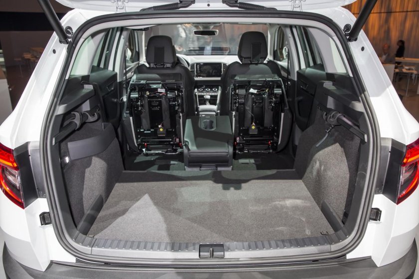 Skoda Karoq багажник