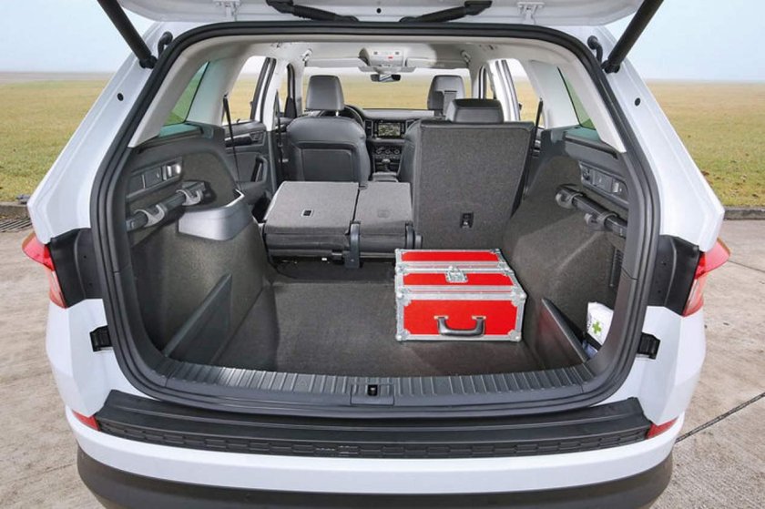 Kodiaq 7 мест багажник