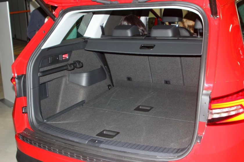 Шкода Кодиак багажник