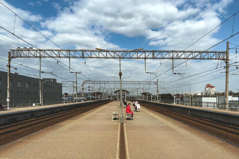 Станция Рощино