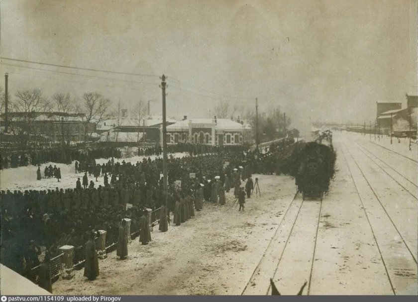 Траурный поезд Ленина 1924