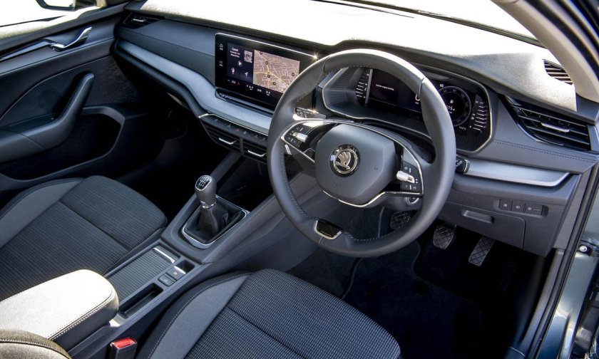 Škoda Octavia 2021 салон