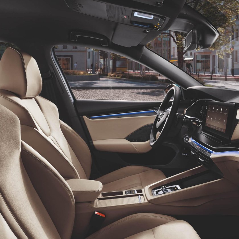 Skoda octavia 2022 салон