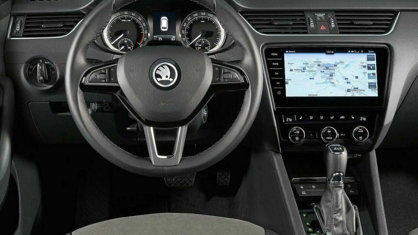 Škoda Octavia 2017 салон