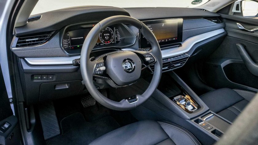 Skoda Octavia 2021 салон