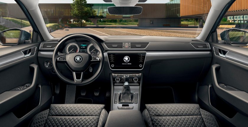 Škoda Superb 2021 салон