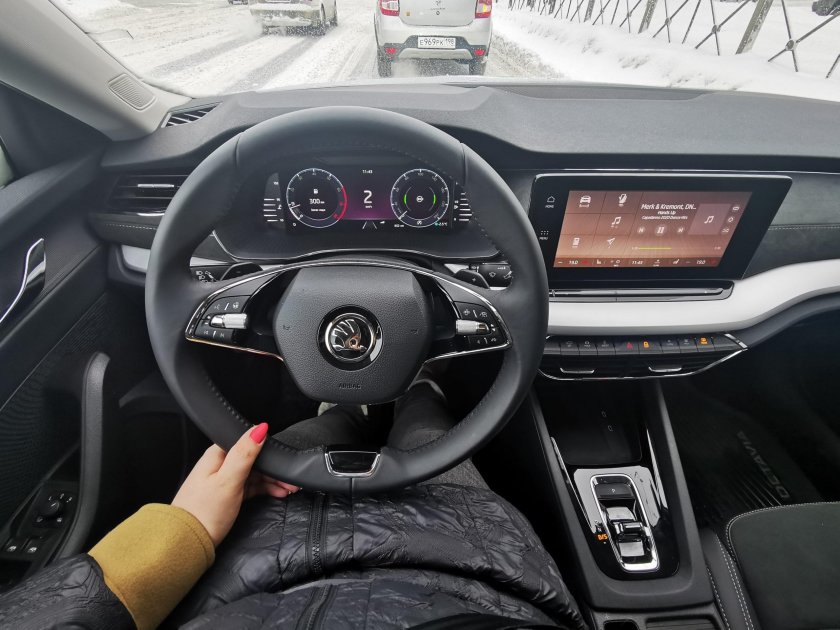 Octavia 2023 салон