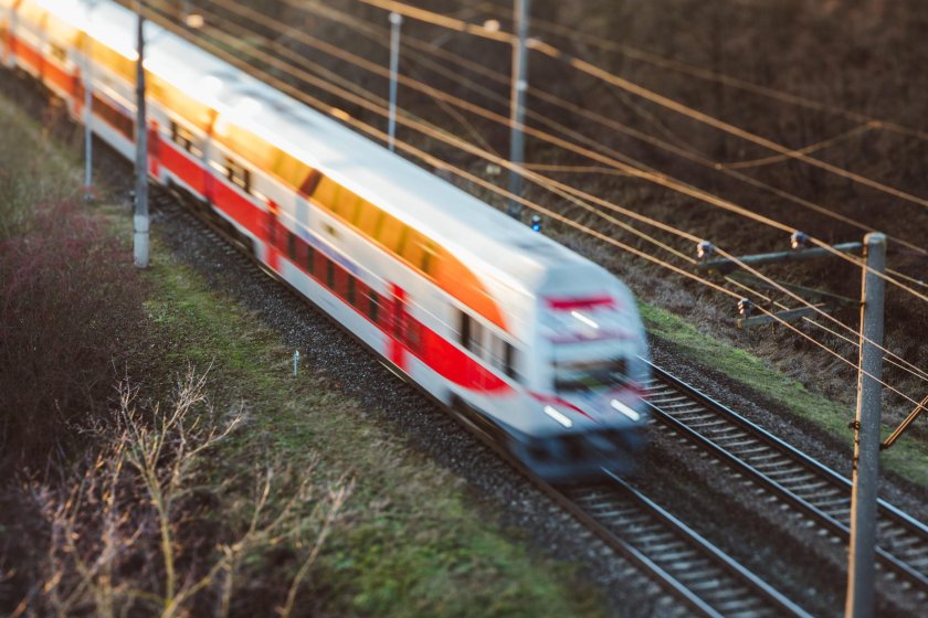 На станции поездов