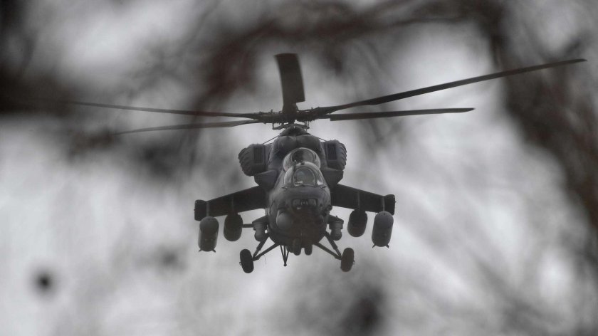 Вертолет "ми-24а"