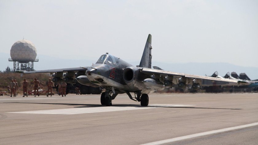 Су-25 Штурмовик авиабаза Хмеймим