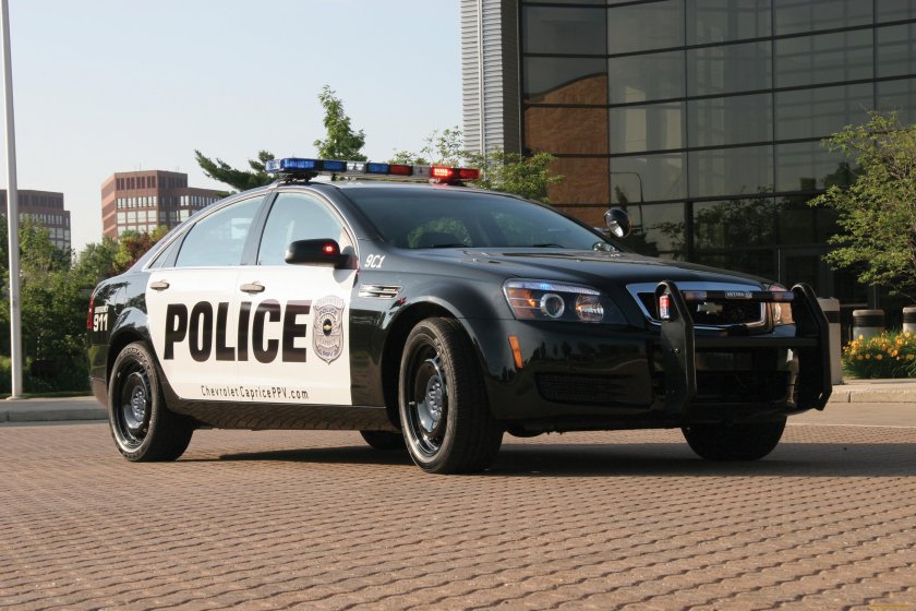 Chevrolet Caprice Police 2010 года