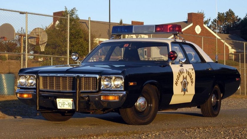 Dodge Polara 1973 Police