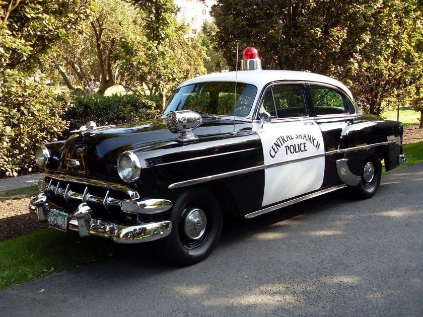 Chevrolet Bel Air 1955 Police
