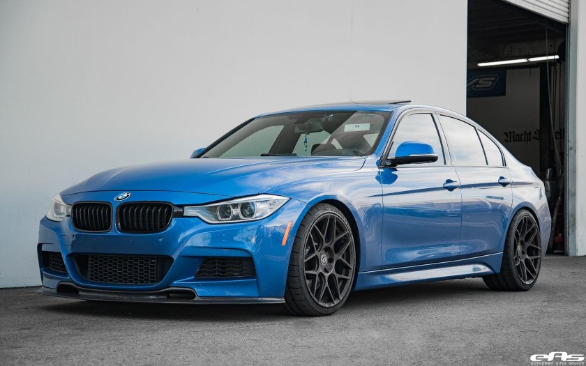 BMW f30 Blue