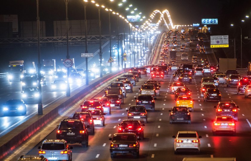 Пробка машин