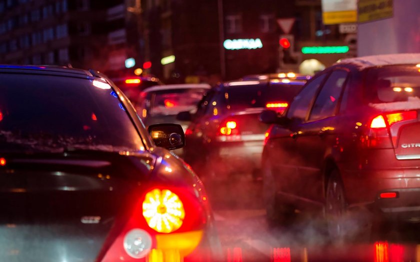 Пробка машин