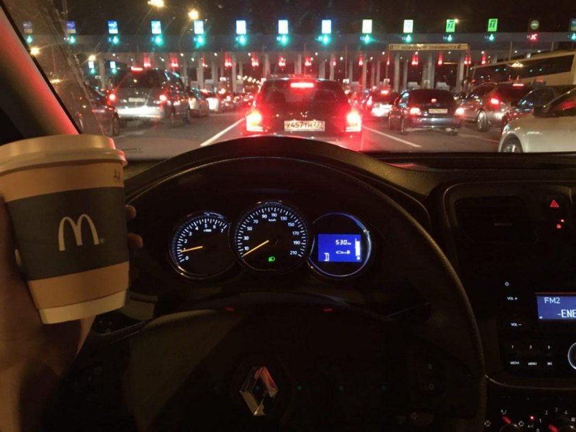 Ночные покатушки Рендж Ровер