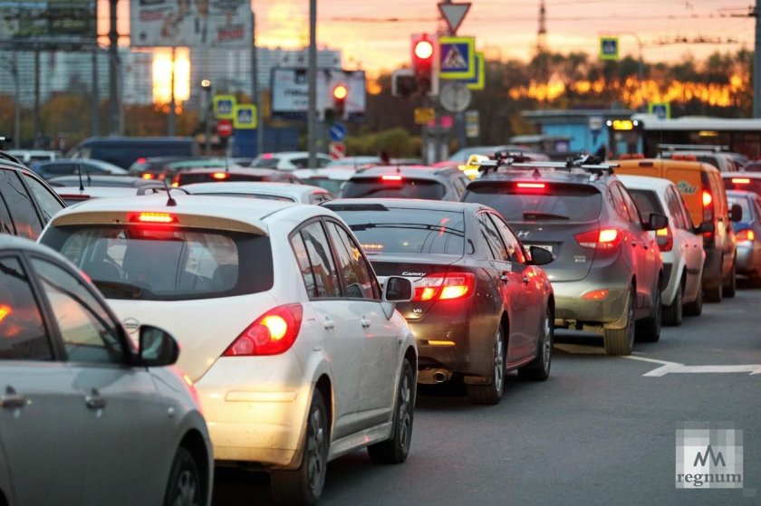 Пробка машин