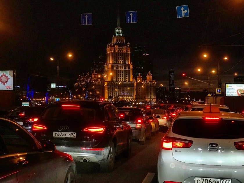 Ночная Москва