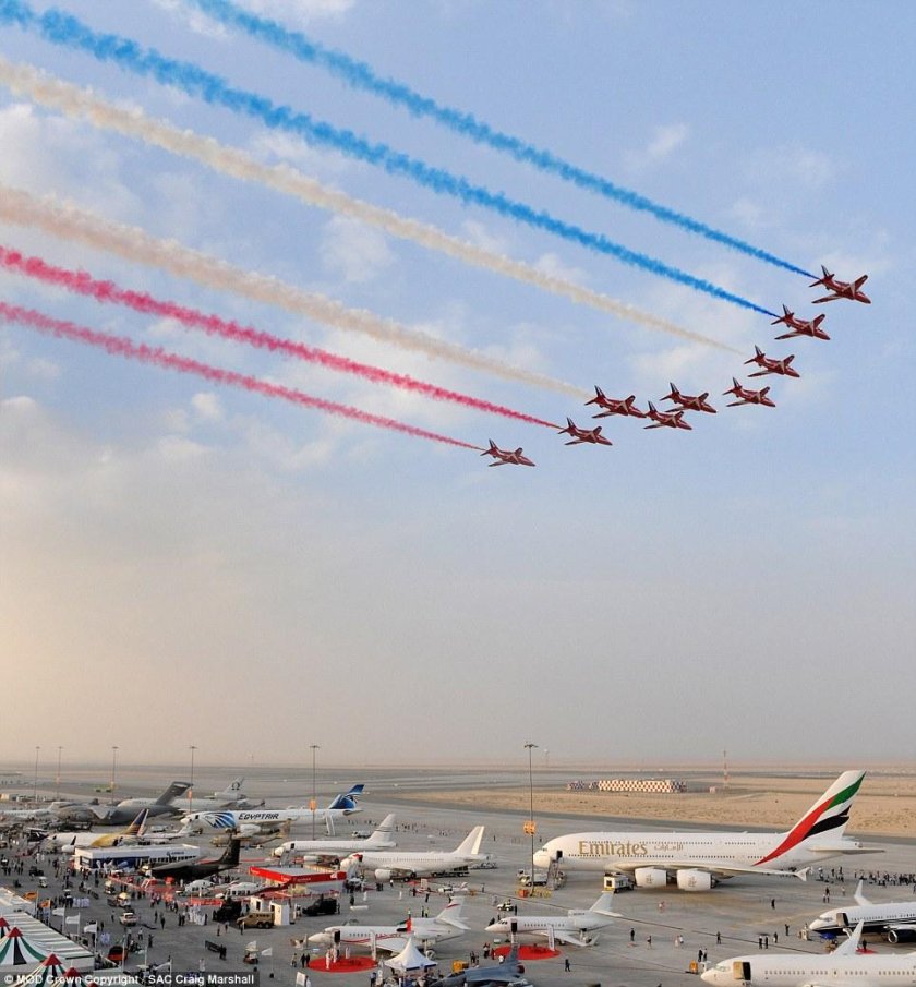 Дубай аэрошоу