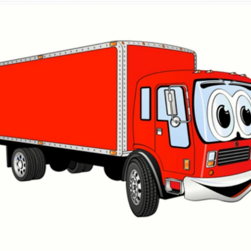Мультяшный грузовик