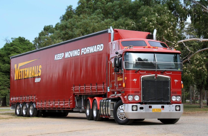 Kenworth k200 автопоезд