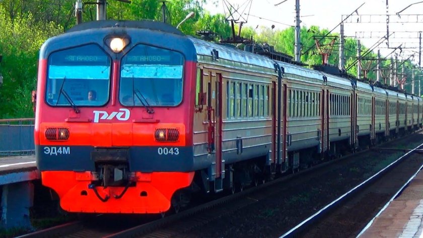 Белые столбы Домодедово перегон