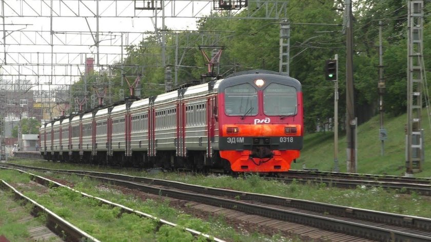 Электропоезд эд4м Аэроэкспресс