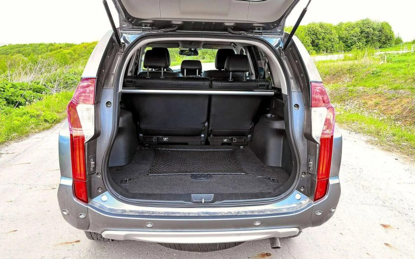 Mitsubishi Pajero Sport, 2022 багажник