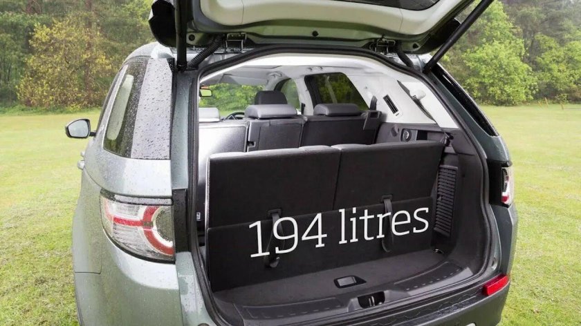 Land Rover Discovery 5 2017 багажник