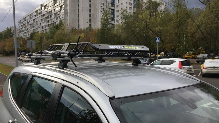 Mitsubishi Pajero Sport 2 багажник на крышу