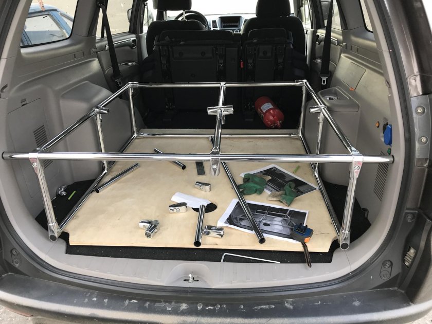 Багажник на Mitsubishi Pajero Sport 2