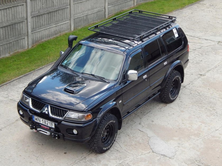 Багажник на крышу Mitsubishi Pajero Sport 1