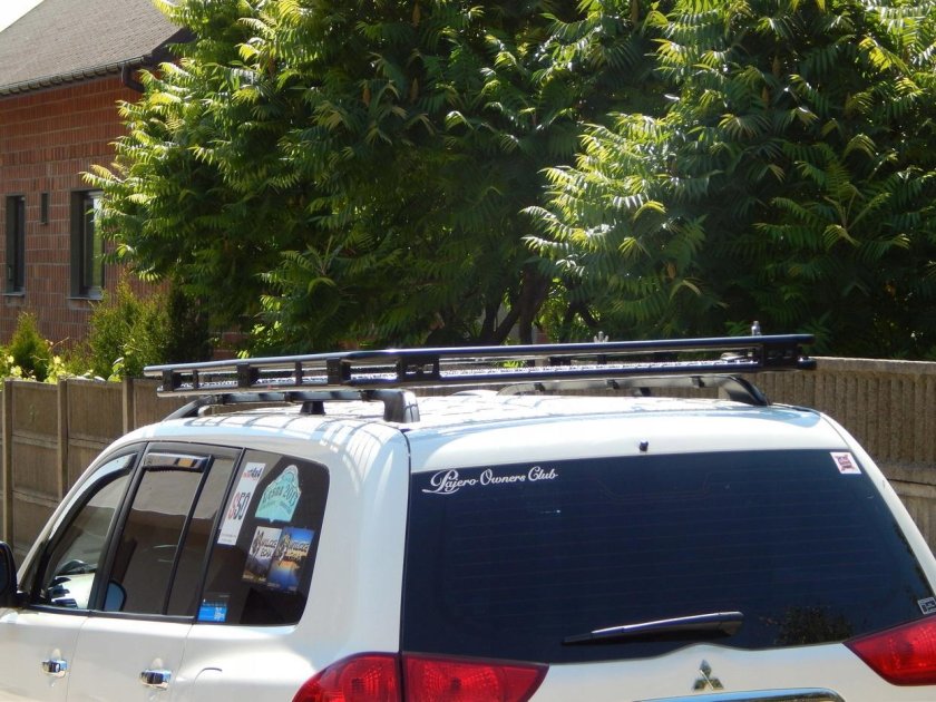 Mitsubishi Pajero Sport 2 багажник на крышу