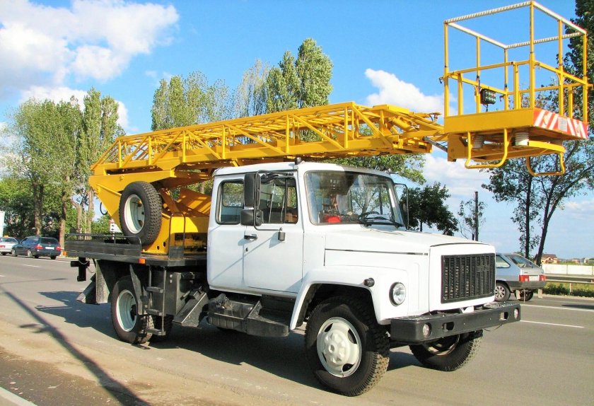 Автовышка ГАЗ 3309 т17