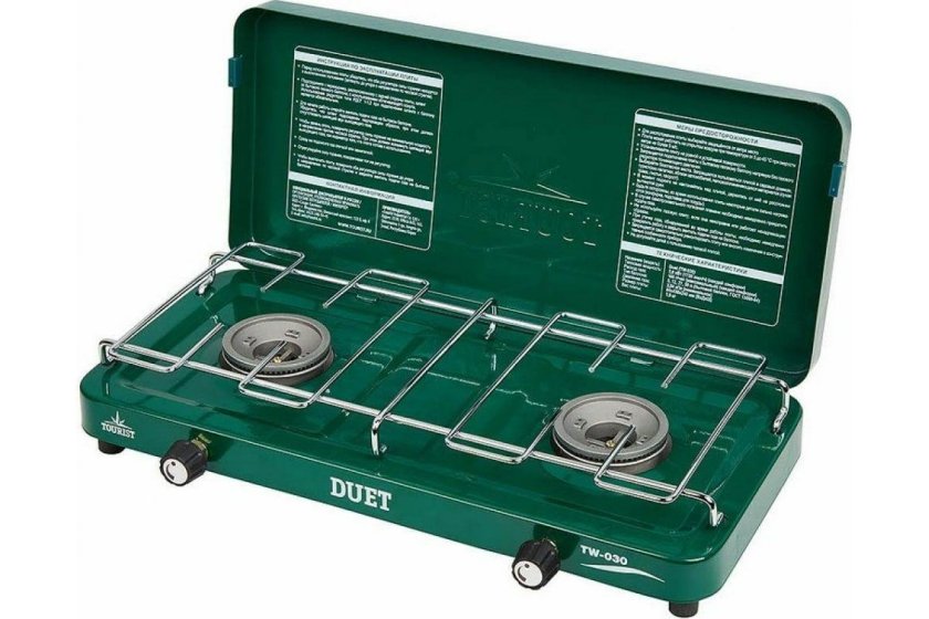 Газовая портативная плита tourist duet