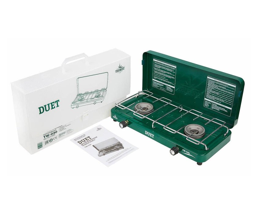 Плита газовая двухконфорочная Duet TW-030