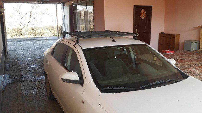 Багажник на крышу Шевроле кобальт 2013