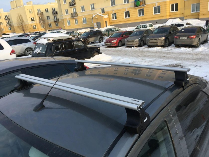Багажник на крышу Шевроле кобальт 2013