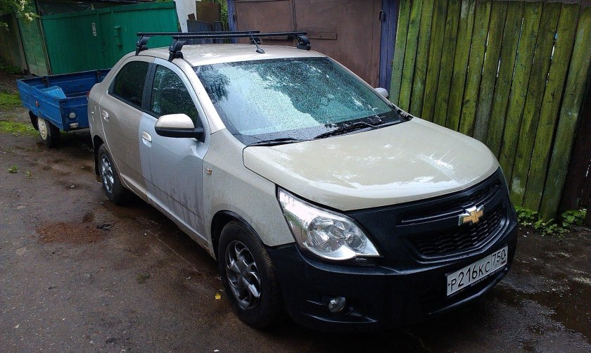 Багажник на крышу Шевроле кобальт