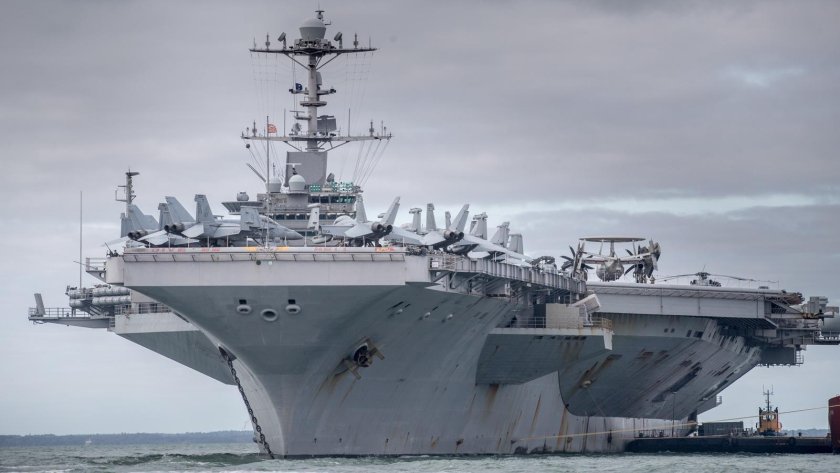 Авианосец uss ronald reagan