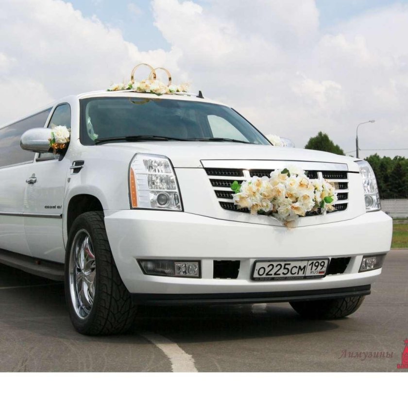 Кадиллак Эскалейд свадебный