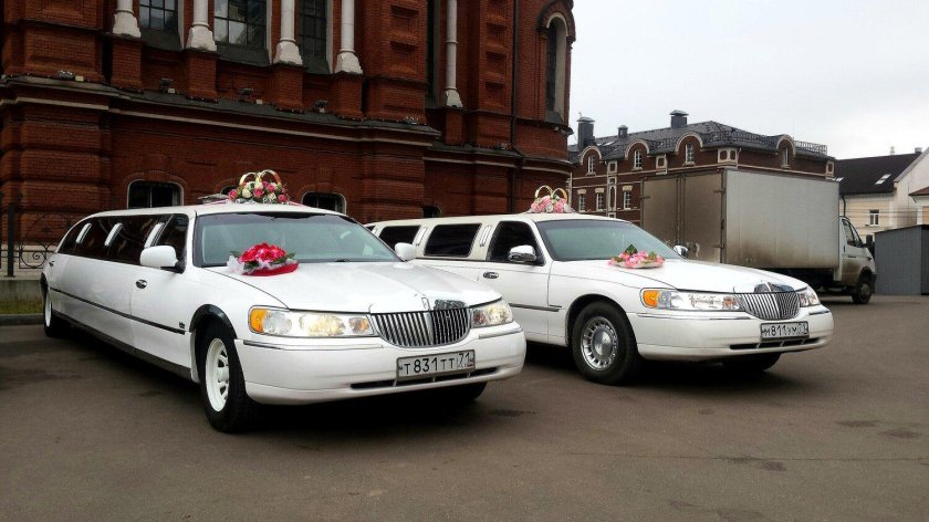 Свадебный лимузин линкольн
